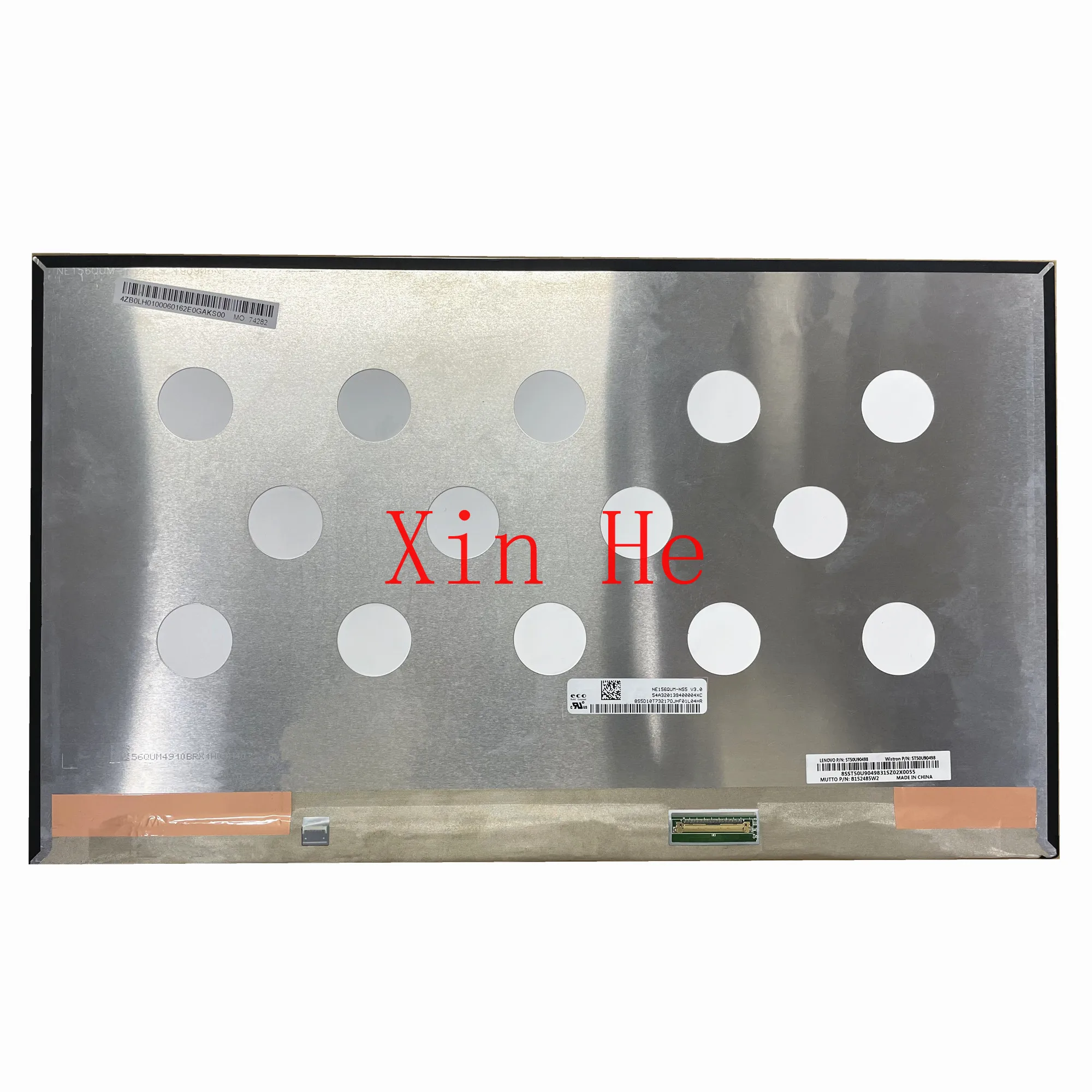 

NE156QUM-N55 15.6" 4K Laptop LCD Screen Display 3840*2160 EDP 40 Pins With No Screw holes