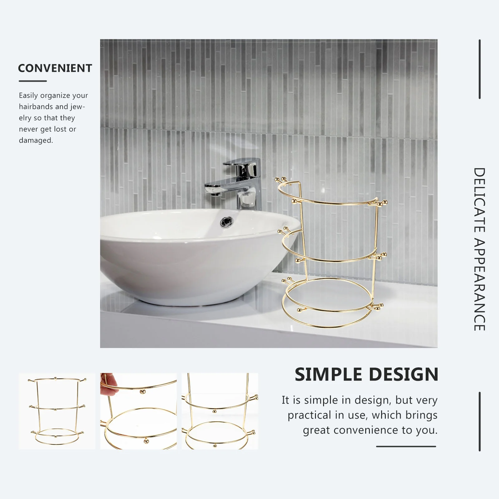 Подставка для инструментов с короной дорожная полка декор ювелирные изделия