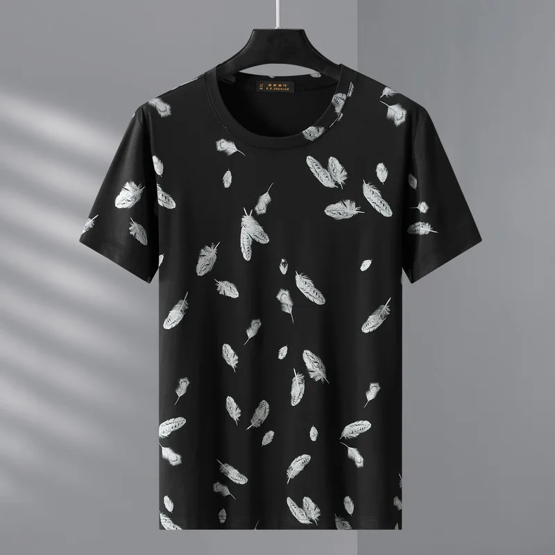 Мужская футболка из вискозы размеры до 10XL | одежда