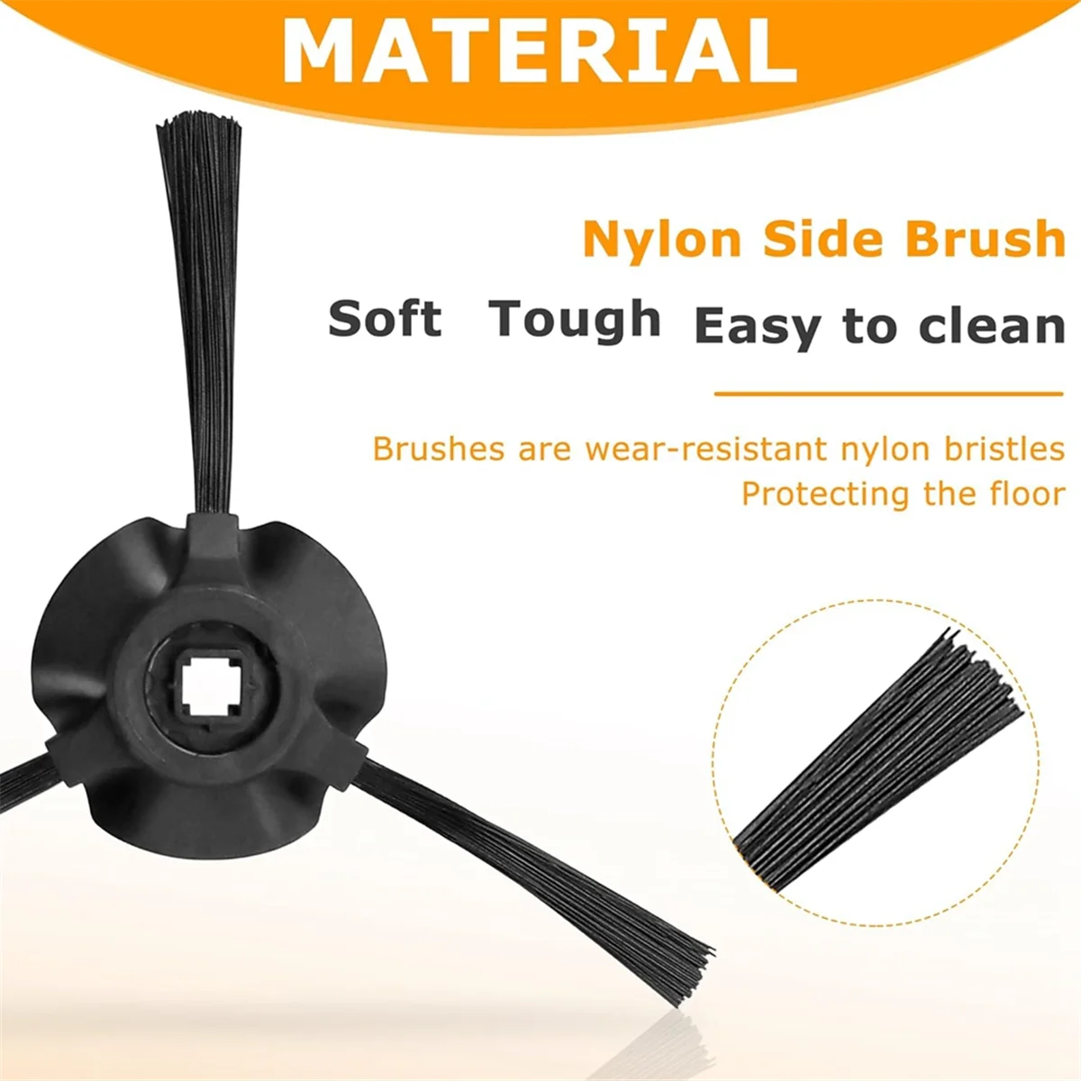 Сменные боковые щетки из 8 штук для робота-пылесоса Shark Matrix RV2310 RV2310AE AV2310 AV2310AE RV2300