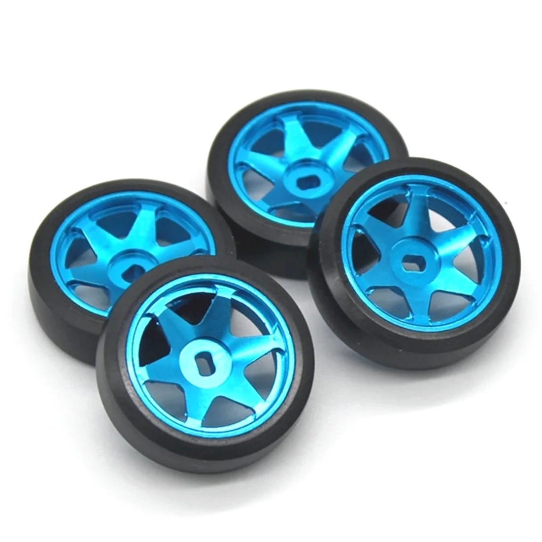 Металлический обод колеса жесткая шина для дрифта Wltoys 284131 K969 K989 P929 Mini-Z Mini-Q Mini-D 1/28