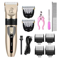 pet dog hair clippers grooming electric scissor dogs cutter rechargeable cordless shaver low noise haircut tool new 2021 trimmer