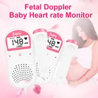фетальный допплер Допплеровский монитор сердечного ритма плода для беременных детей детектор сердечного ритма плода с ЖК-дисплеем без излучения монитор для беременных доплер