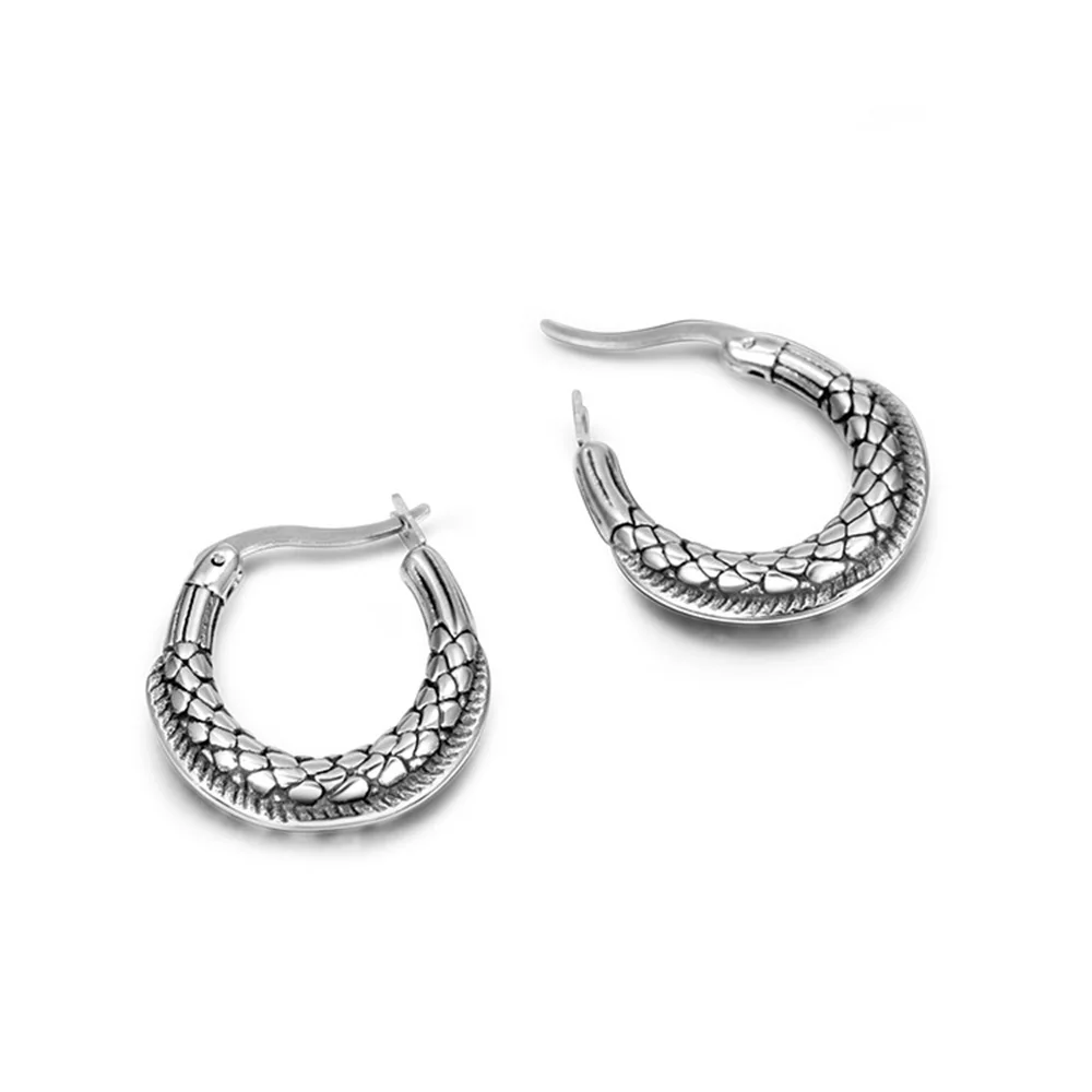 

New Fashion Dragon Claw Stud Earrings Retro 316l Stainless Steel Men Jewelry for Women Bijoux 2023 Trending Aretes De Mujeres