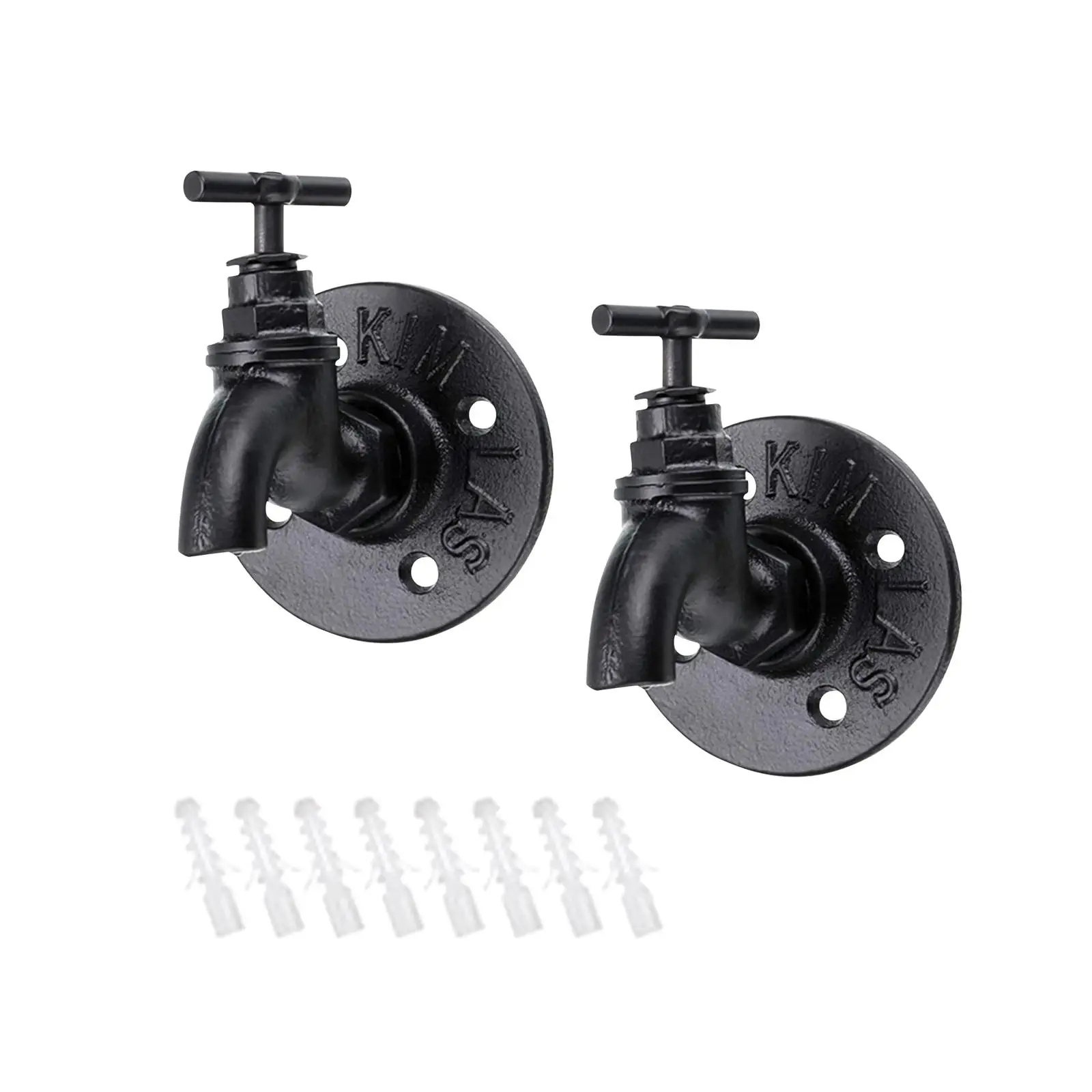 

Креативная настенная вешалка, Многофункциональная Вешалка-крючок для шляпы, держатель в форме крана, декоративный крючок для спальни, ванной, прихожей, кухни