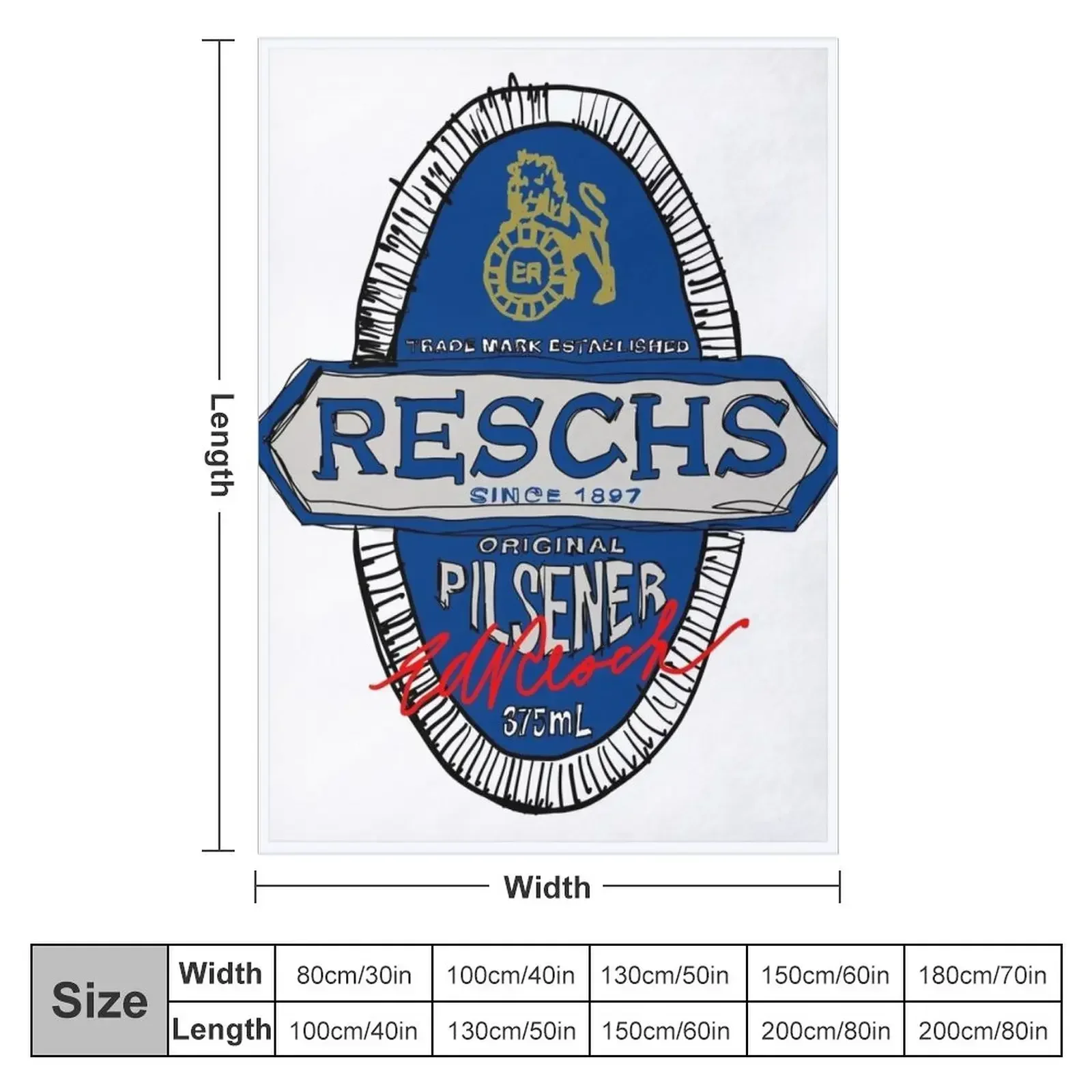 Пушистое одеяло Reschs Pop