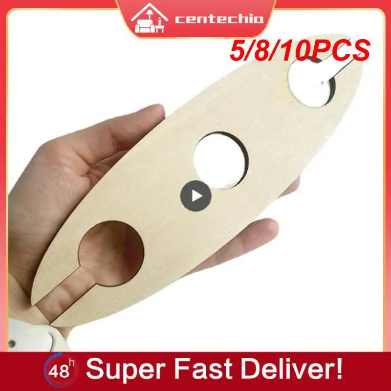 

5/8/10PCS Wooden Wine Rack Decoration European Creative Modern Minimalist Solid Wood Wine Personality Family Home Living Room