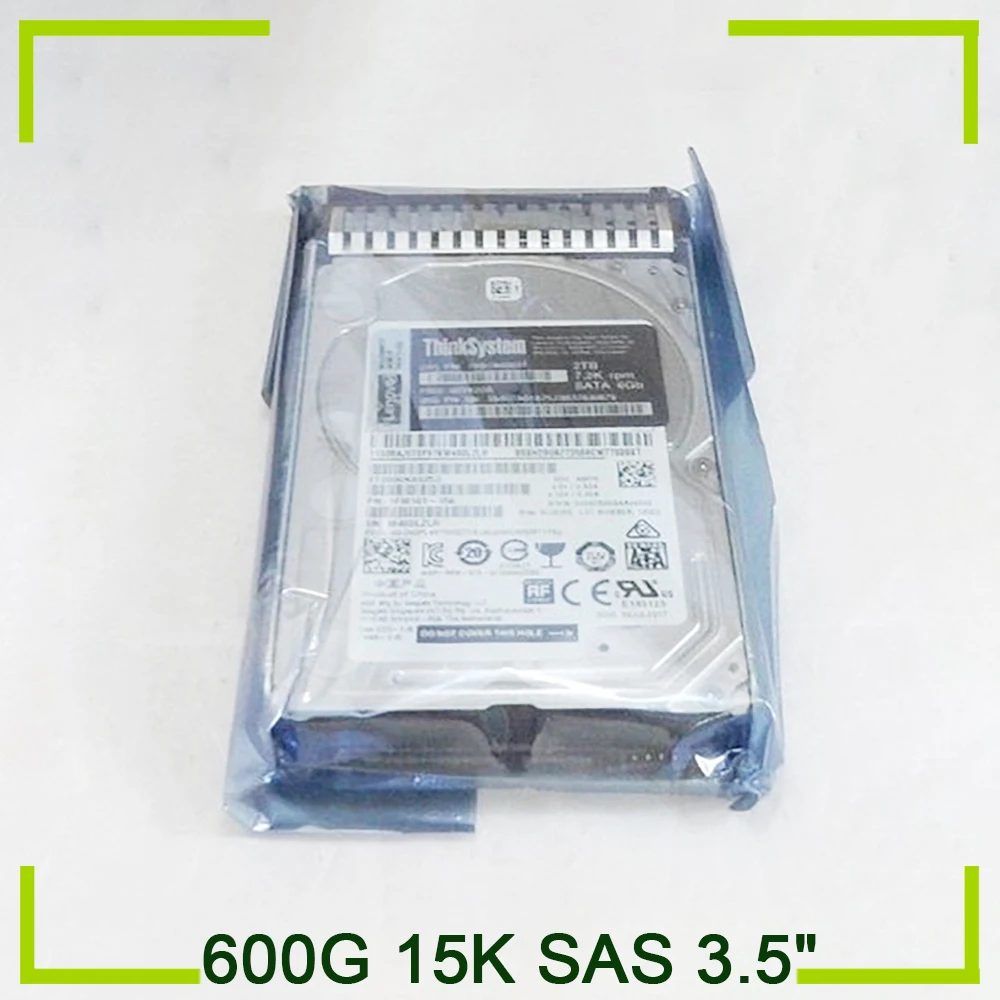 

HDDFor Lenovo Hard Drive SR650 SR550 600G 15K SAS 3.5" 12Gb Hard Drive 7XB7A00039 00YK028