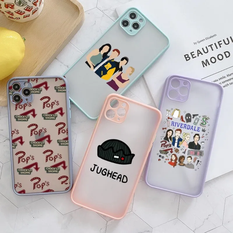 Чехол для телефона American TV Riverdale South Side IPhone 13 12 11 Mini Pro Max XS X XR 8 7 Plus цветной чехол -