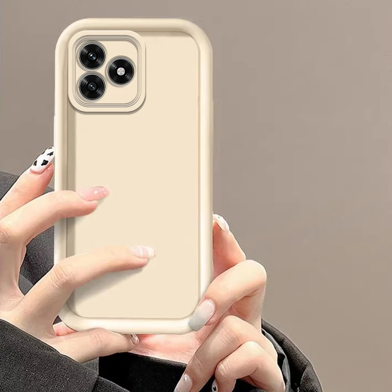 Фото Чехол Biruiqu для Honor X5C X5C Plus, новый, с дизайном «ангельские глазки», с утолщенными противоударными силиконовыми вставками, полный комплект. №3