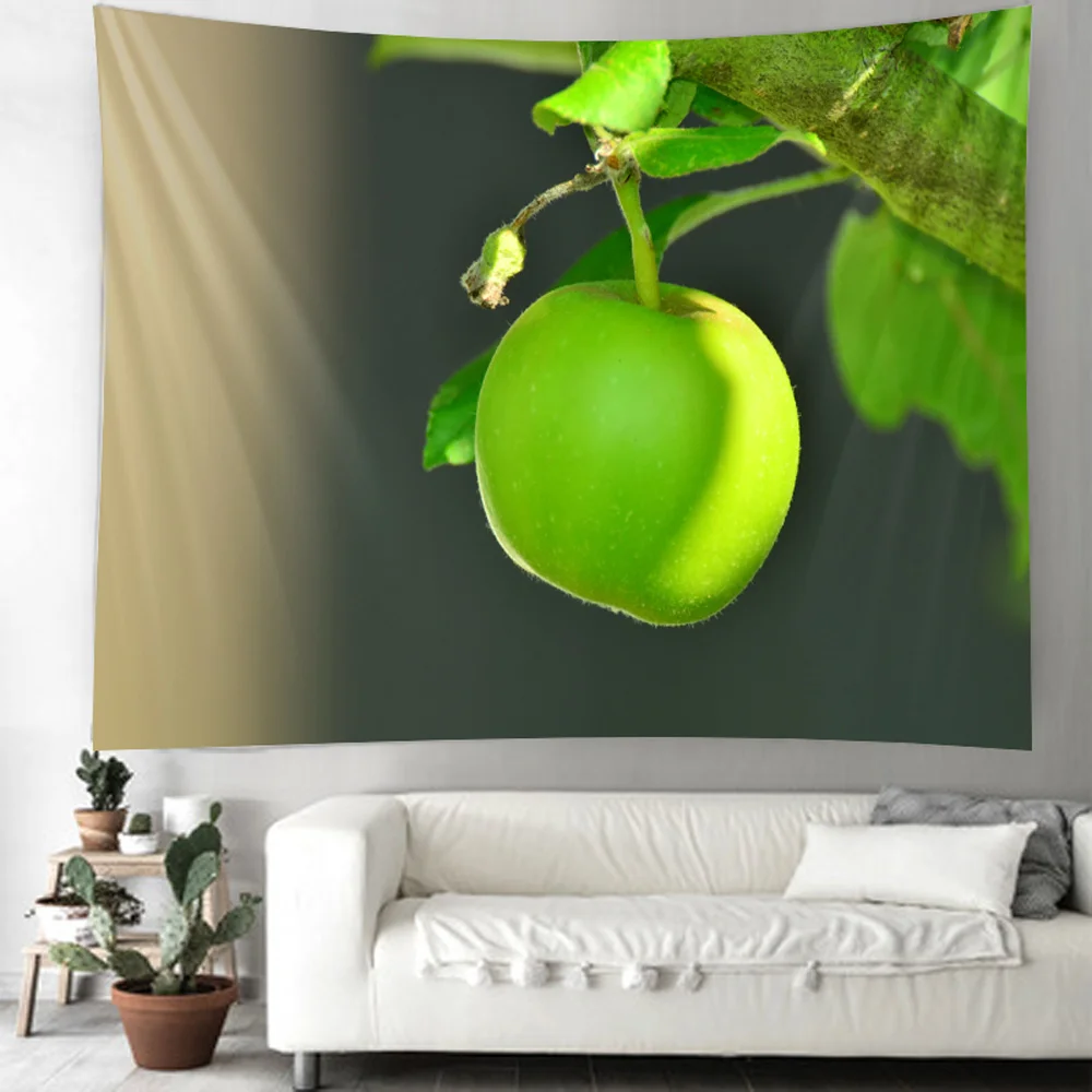 

"Fresh and Delicious Fruit Figure Wall Tapestry Art Decor Blanket Curtain Hanging Home Bedroom Living Room Decoration