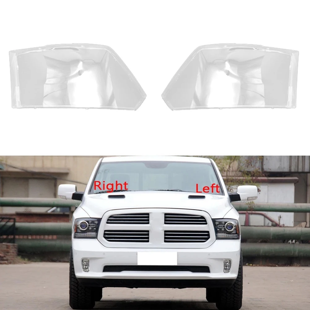 

Car Right Headlight Shell Lamp Shade Transparent Lens Cover Headlight Cover for Dodge RAM Trucks 1500 2500 2012-2017