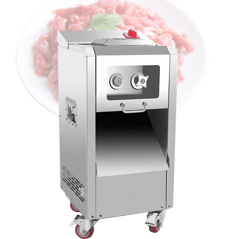 

New 2200W Meat Slicer Kitchen Canteen Multifunctional Meat Vegetable Cutting Machine Meat Chunks Cutting Machine