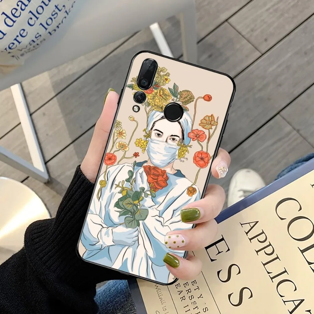 Чехол для телефона с медицинской медсестрой Huawei Y9 6 7 5 Prime Enjoy 7s 8 Plus 7a 9e 9plus 8E Lite Psmart