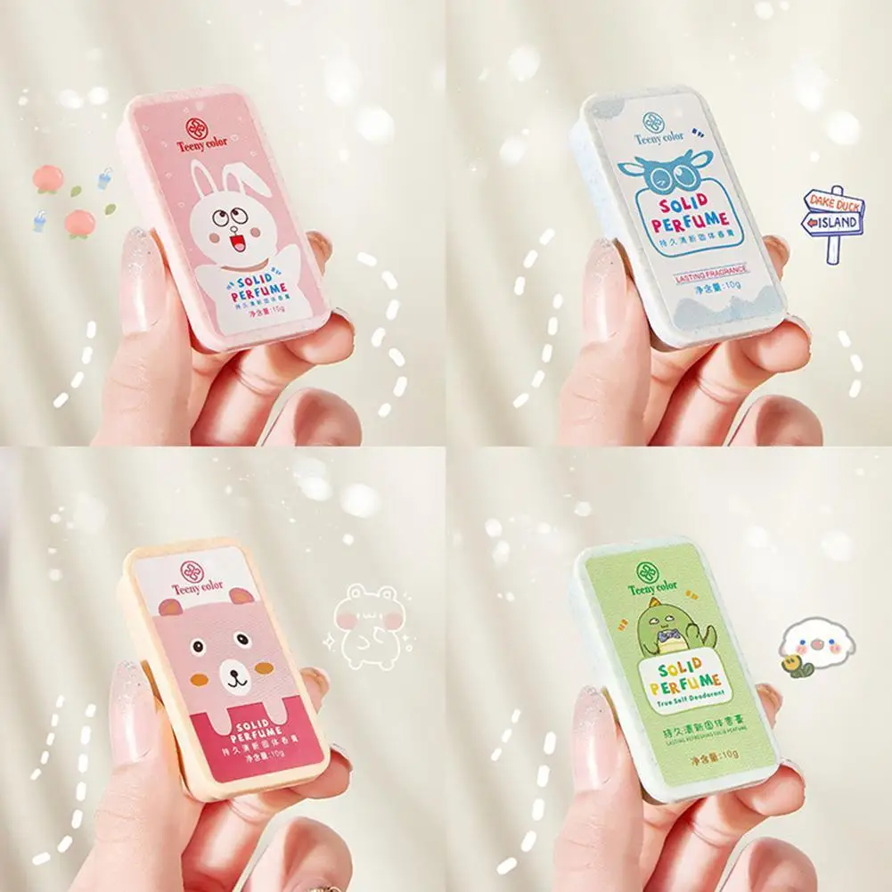 

Flower Fragrances Peach Solid Perfumes Balm Women Men Aroma Fragrances Mild Mini Body Deodorant Antiperspirants Lasting
