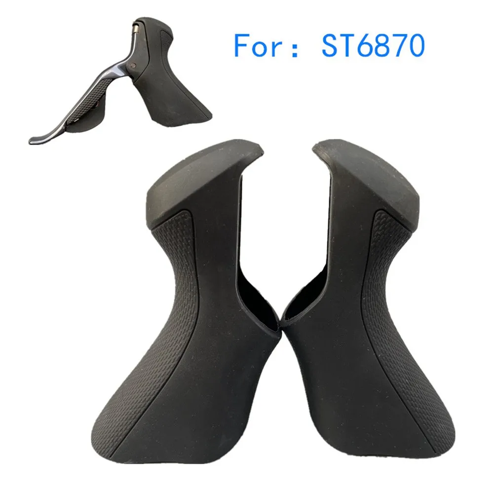 

1 Pair Road Bike Bicycle Brake Gear Shift Covers Hoods For-Shimano Ultegra Di2 ST-6870 Replacement Covers For Your Brake Handles