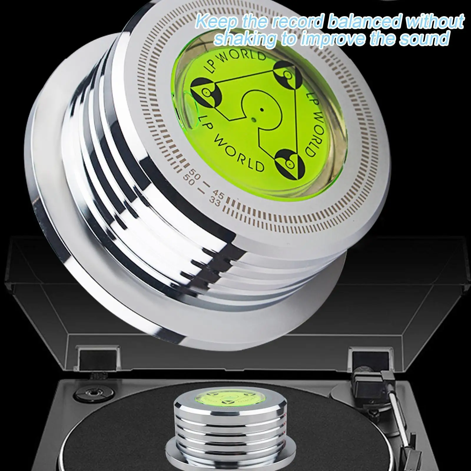 Weight Vibration Recording Clip Disc Alumi Q6t2