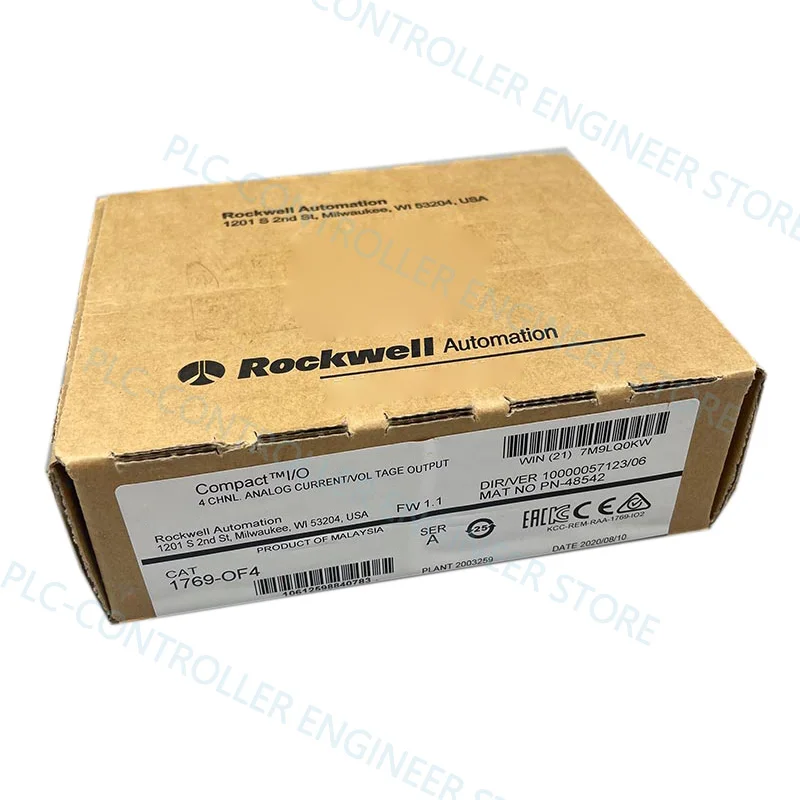 

Новый в коробке контроллер PLC 24 часа в течение отгрузки 1769-OF4
