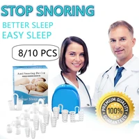 810pcs snoring solution anti snoring devices nose vents nasal dilators for better sleep sleeping aid tool