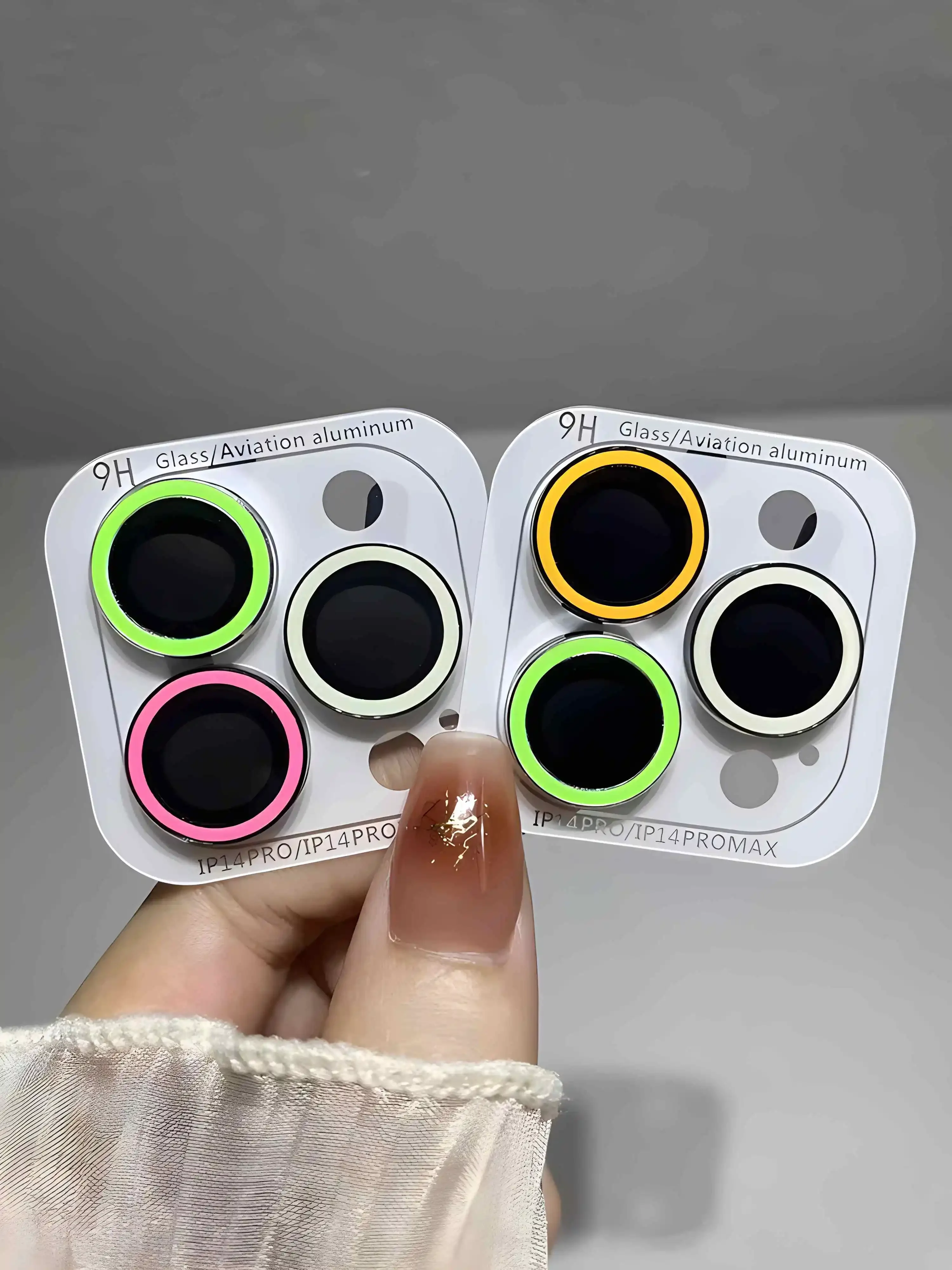 2-3 Шт. Светящаяся Керамическая Защитная Пленка Для Камеры iPhone