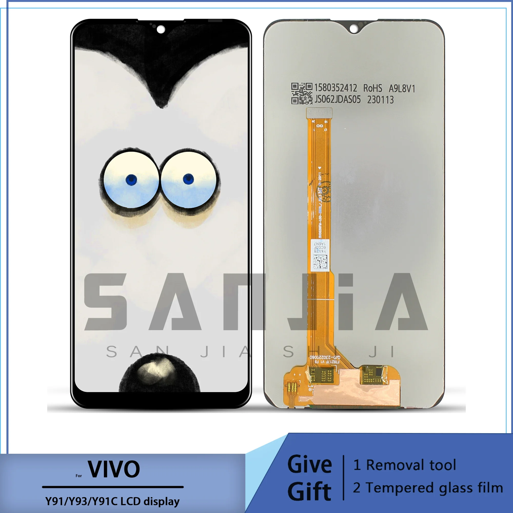 ДЛЯ vivo y91c/y93/y95, ЖК-дисплей, цифровой дисплей, сборка для 6.2 vivo u1/y91i/y93st/y91 с quadro substi