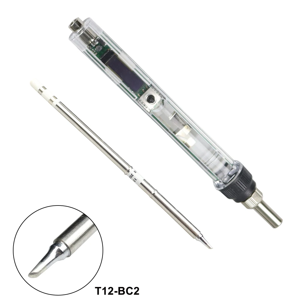 

T12 мини паяльник 72 Вт цифровой OLED