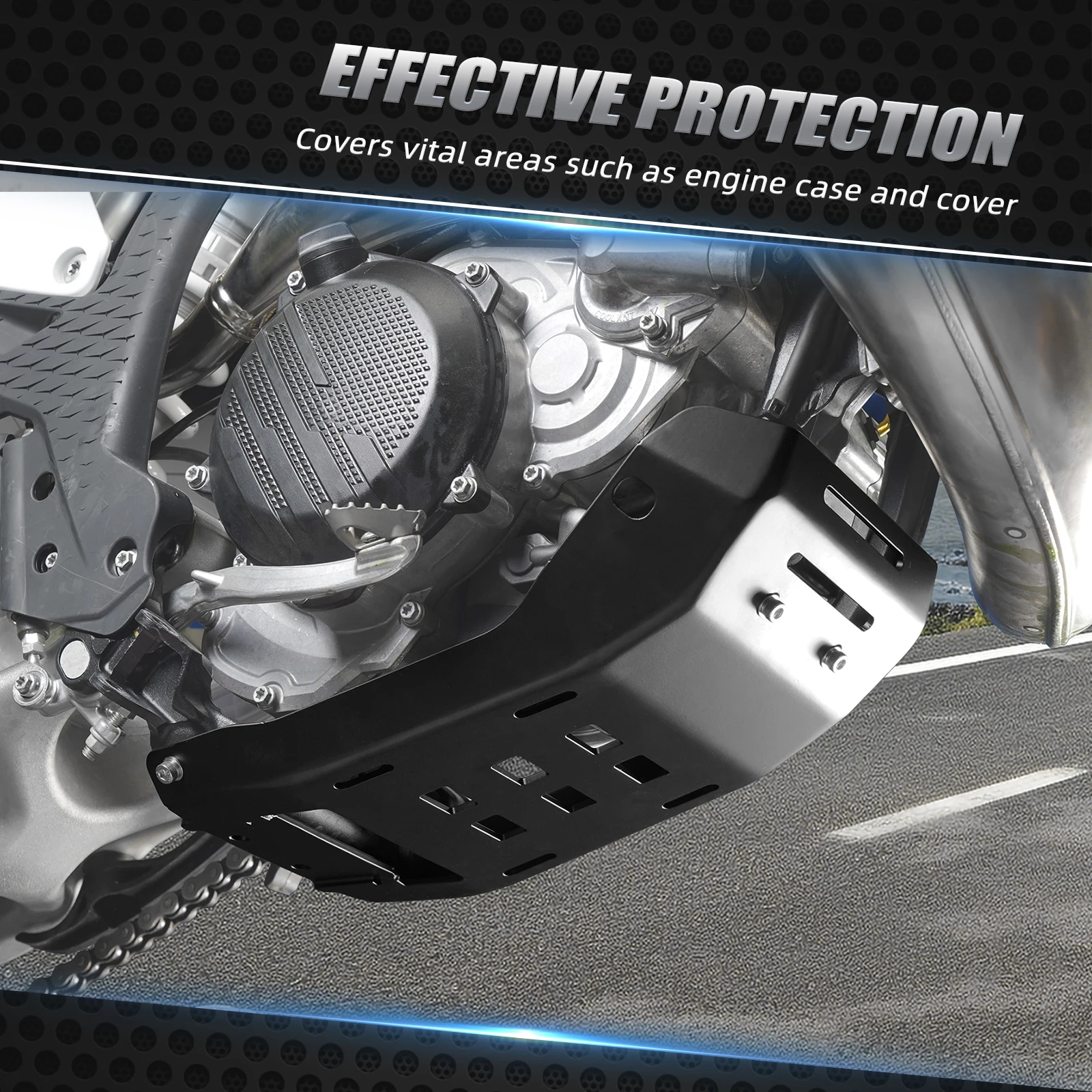 Для KTM EXC 300 2024 NICECNC Skidplate Нижняя защита двигателя мотоцикла XCW 250 SX XC 300-2023