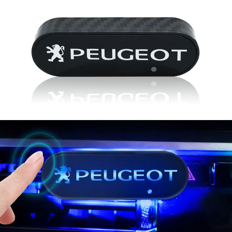 

Car air freshener air conditioner air outlet aroma lamp for Peugeot 206 307 308 3008 207 208 407 508 2008 5008 107 106 205 4008