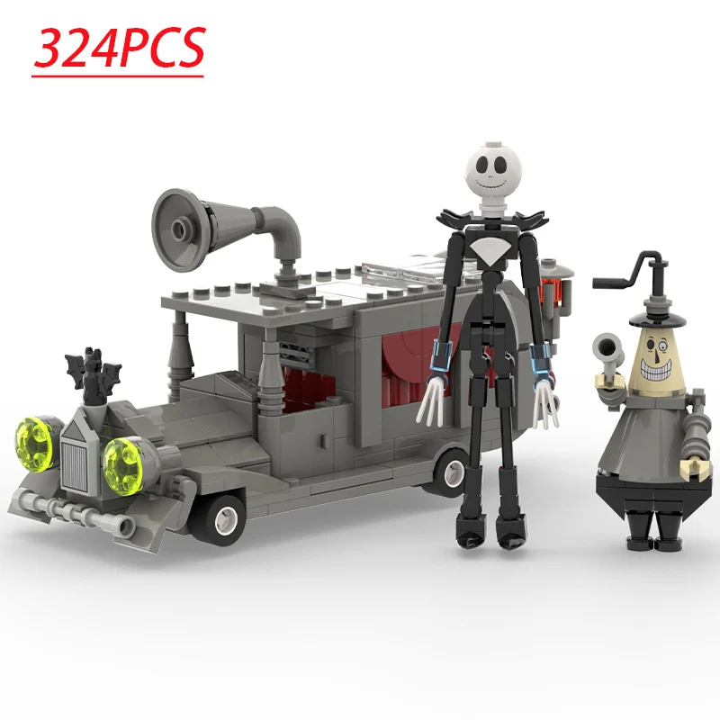 324 шт. набор строительных блоков ужасов на Хэллоуин ночь перед Рождеством Джек и