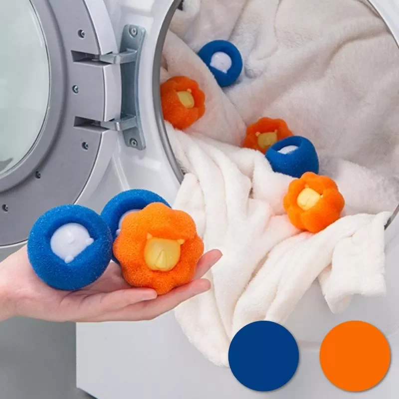 

2022New Hair Removal Laundry Balls Washing Machine Lint Catcher Reusable Hair Removal Animal Shape Cleaning Balls Dropshipping