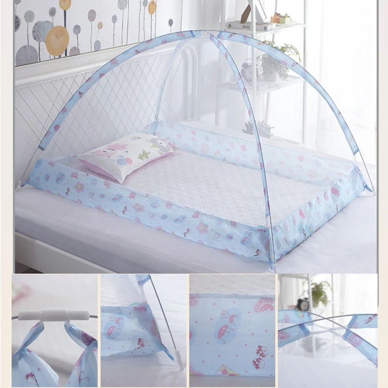 

Dome Children's Mosquito Net Bottomless Bed Net Baby Free Installation Portable Foldable Universal Children Mosquito Net Tent