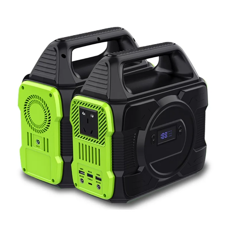 

2023 Hot Sale High Quality 110V 220V Solar Generator 300Wh UPS Power Bank with Inverter Portable Power