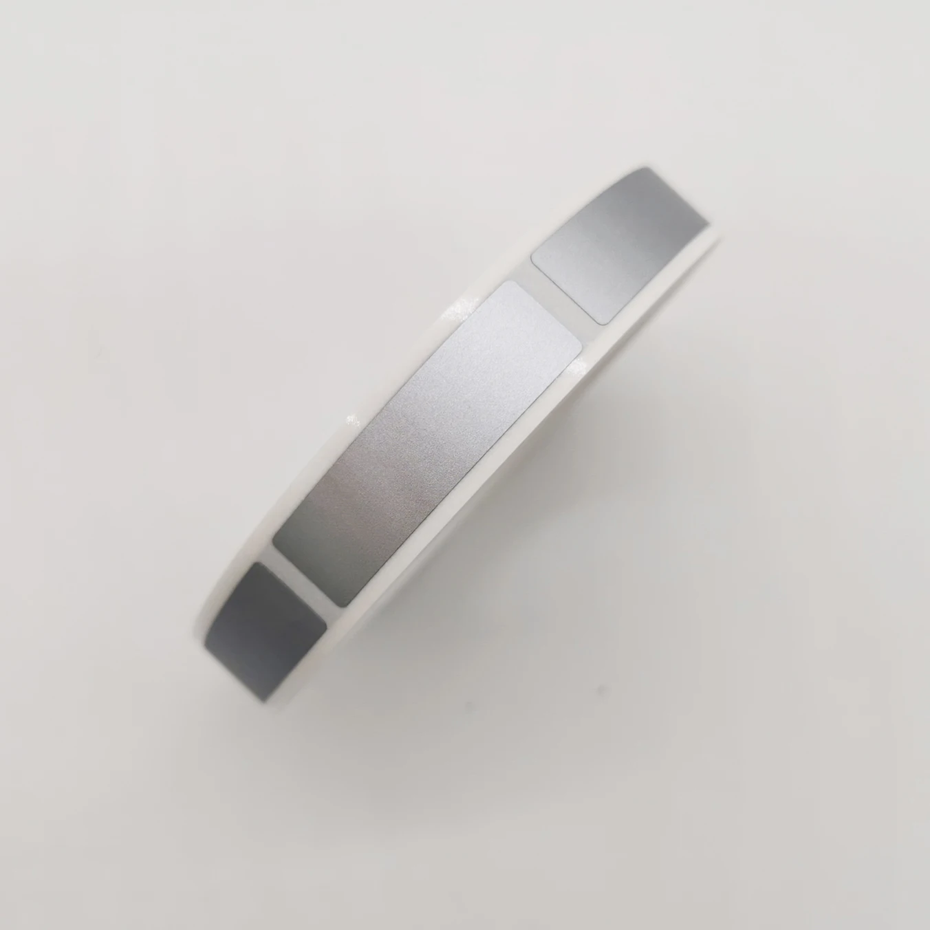 

1000 шт., серебряная самоклеящаяся лента, 11 х40 мм