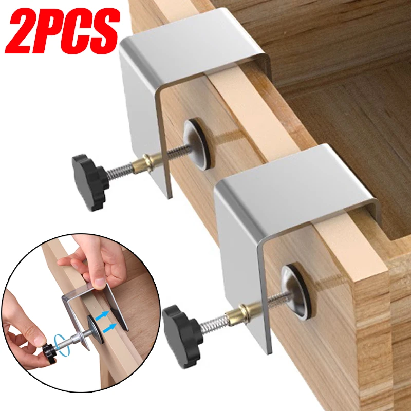 

Фиксированный зажим для установки шкафов и ящиков с адаптером регулировки