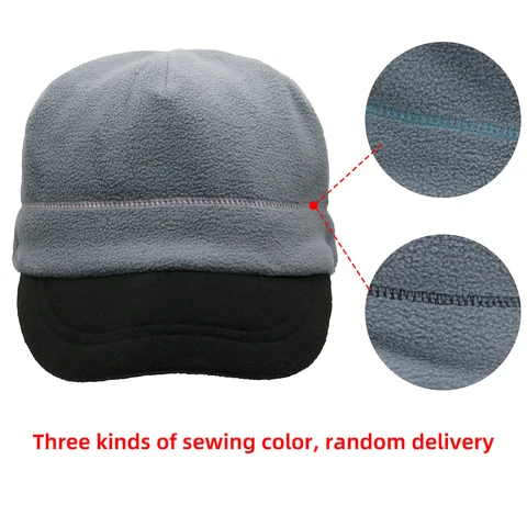 Теплая флисовая кепка с утиным языком для мужчин и женщин, зимние шапки, уличная шапка, дорожная кепка