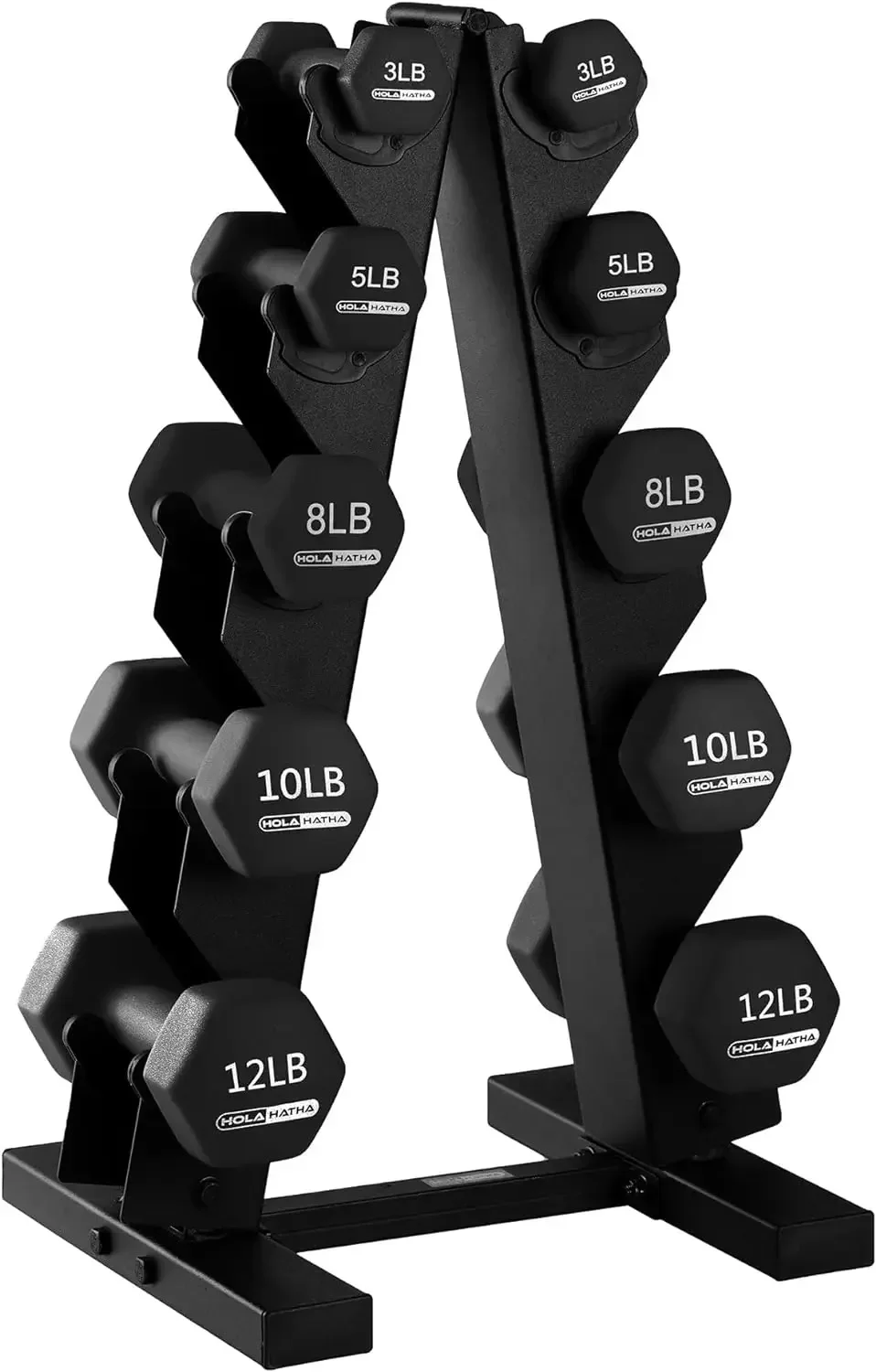 Неопреновые Гантели без рук набор весов с полкой для хранения