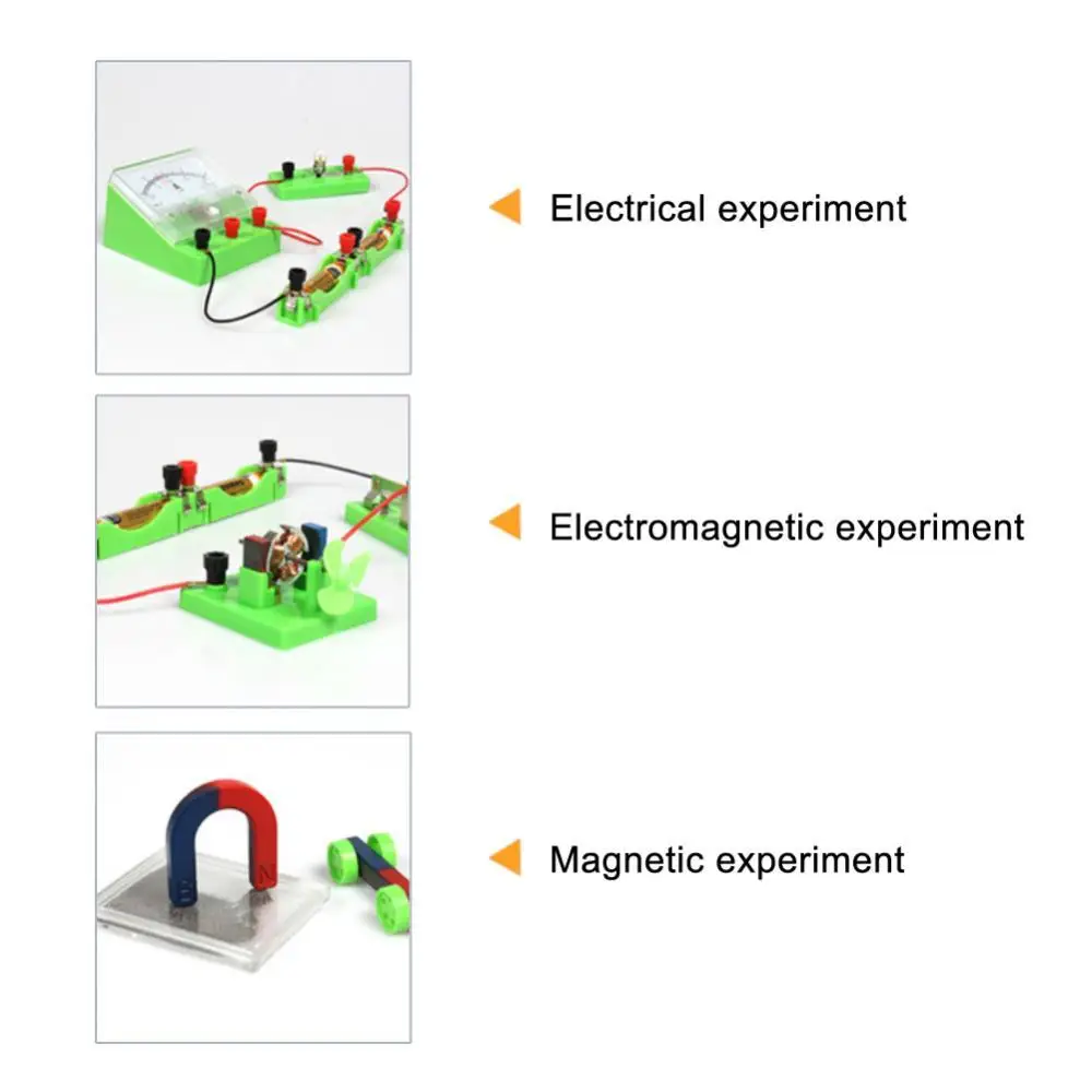 

Physics Labs Electricity Circuit Magnetism Experiment Kit for Junior High School