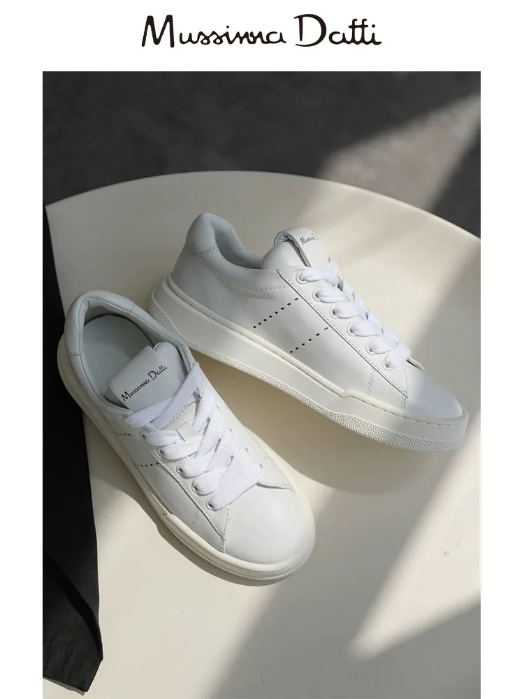 Murrinna Daffi белые кроссовки из натуральной воловьей кожи