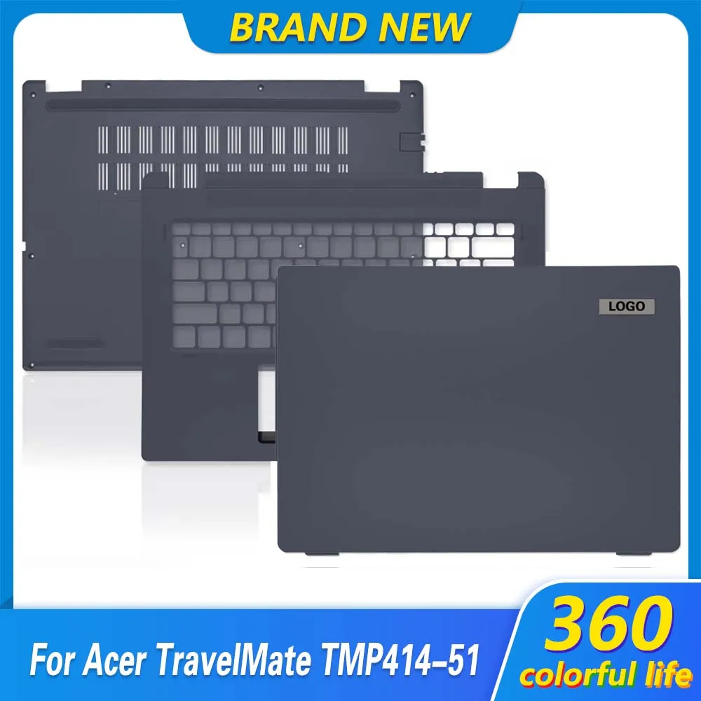 

Новинка, чехол для ноутбука ACER TravelMate TMP414-51 N20H4, задняя крышка для ноутбука, подставка для рук, нижняя верхняя нижняя крышка, корпус, панель для упора ладони