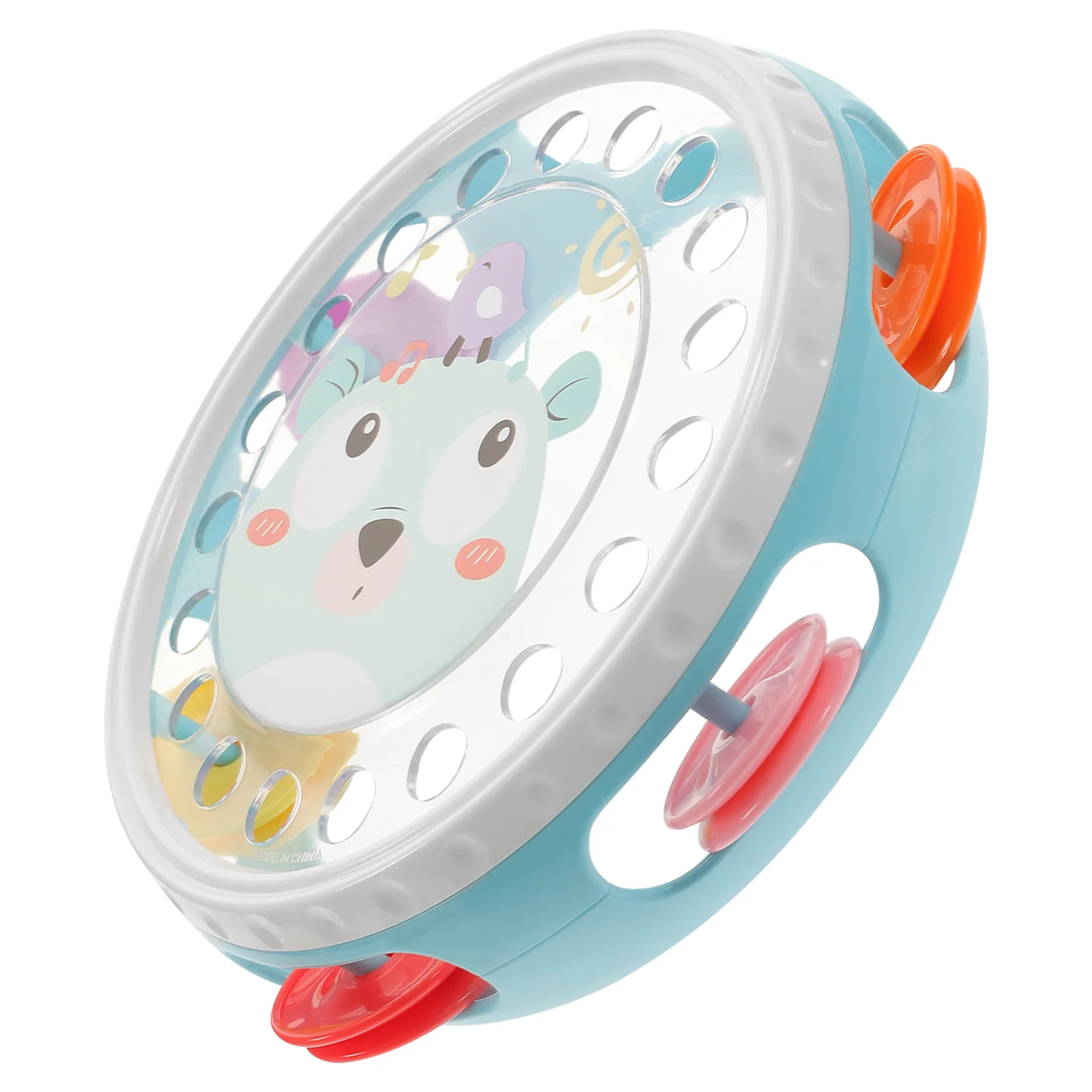 

Children Clapping Tambourine Band Cute Tambourines Percussion Instruments Kids Musical Party Plastic Hand Drum Children's toy