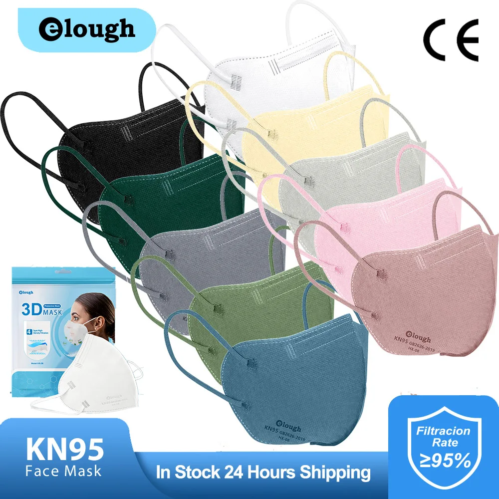 

Elough FFP2MASK маска для взрослых FFP2 маска для рыбы 3D Mascarilla KN95 маски Morandi Mascarillas FPP2 одобренная маска FFP 2