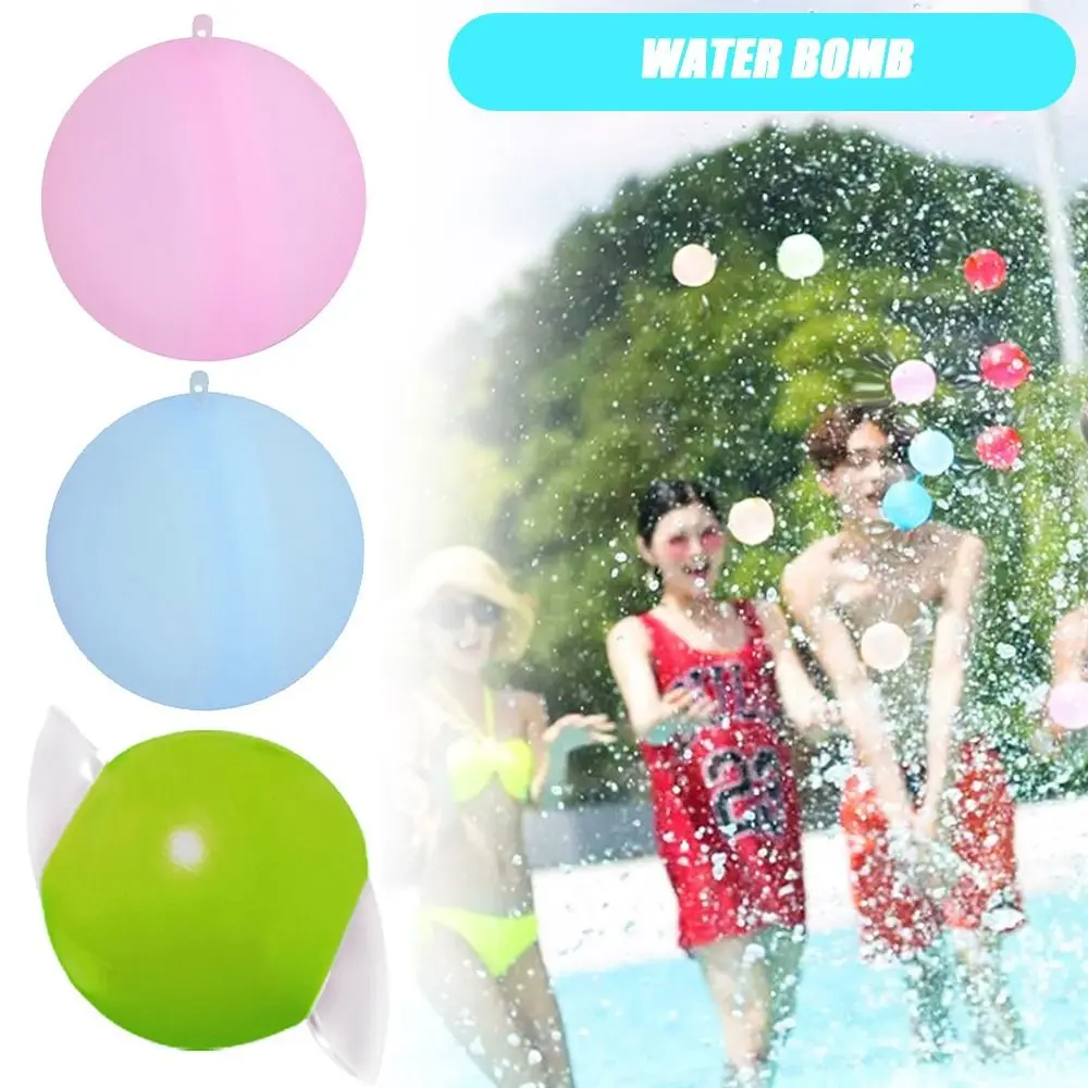 

4PCS New Kids Toys Water Fight Game Pool Party Water Bomb Water Balloons Absorbent Ball Splash Balls