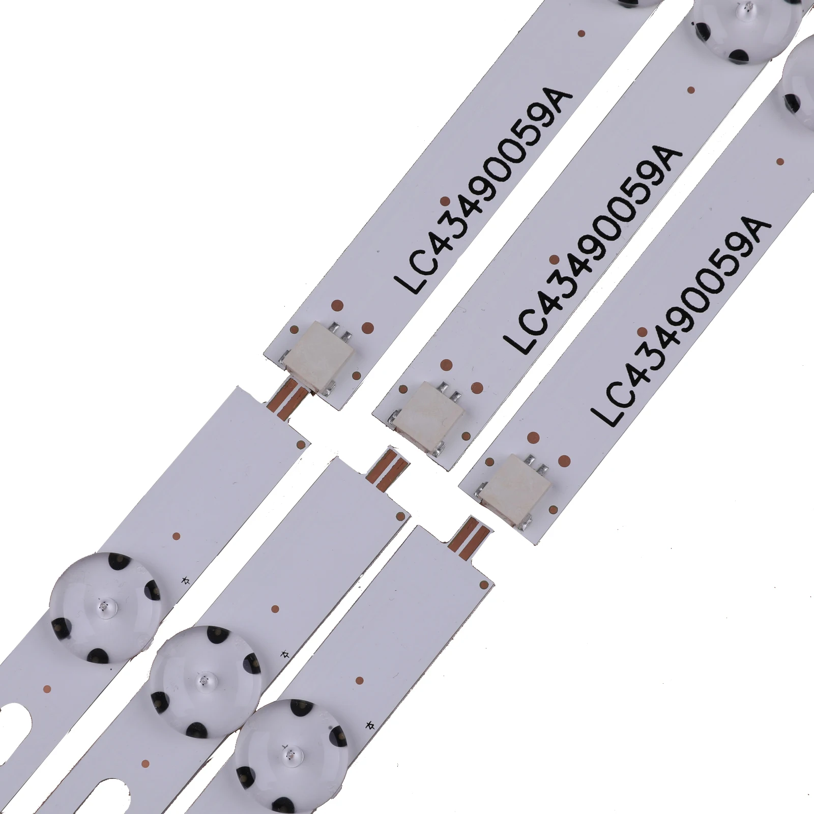 Светодиодная лента для подсветки 3 шт. 7 светодиодный одов ламп 43UJ635V 43UK6300PLB 43UJ651V