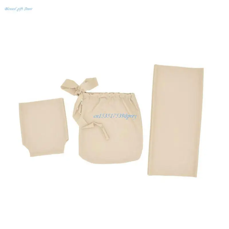 

Skin Soft Wrapping Bag Wrapping Buddy Diaper Cover for Newborn Photography Handy Assistant Props Newborn Photo