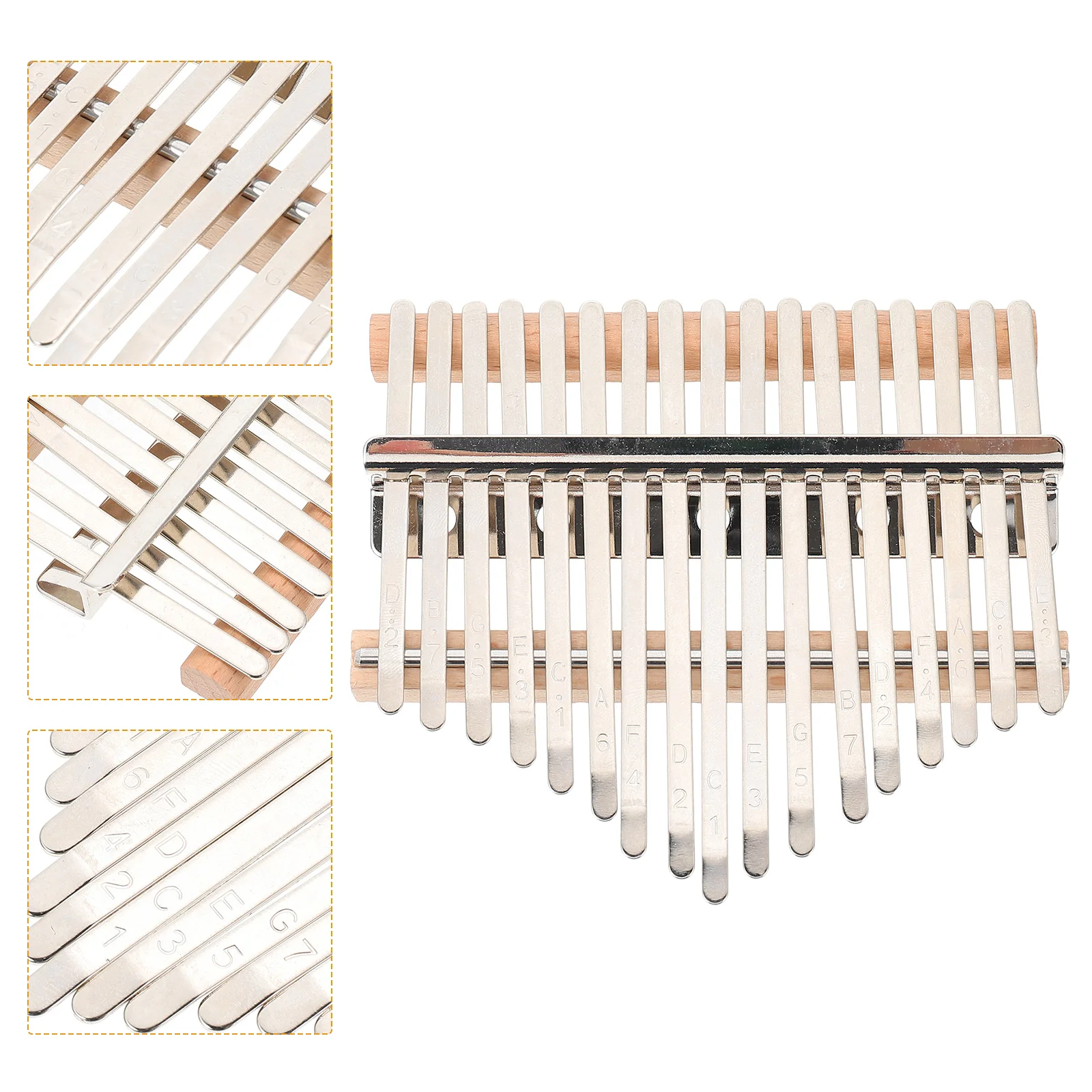 

Perfect Gauntlets Piano Mahogany kalimba Musical Instrument Beginners Thumb Piano With Accessories Wood acoustic musical