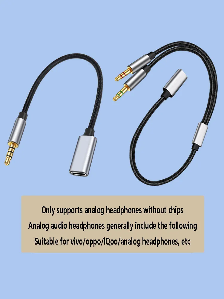 Aux аудиоадаптер 3 5 мм папа на Type-C для телефона планшетного ПК с портом USB C