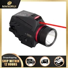 150 люмен подвесной фонарик светильникзеленый свет переключатель для вссветильник шки или лазерного режима тактические охотничьи аксессуары