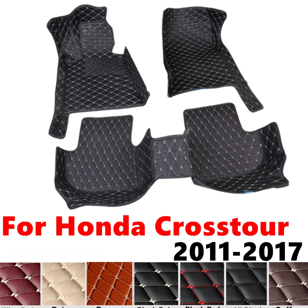 Автомобильные коврики для Honda Crosstour 2017 2016 2015-2011 подходят передних и задних