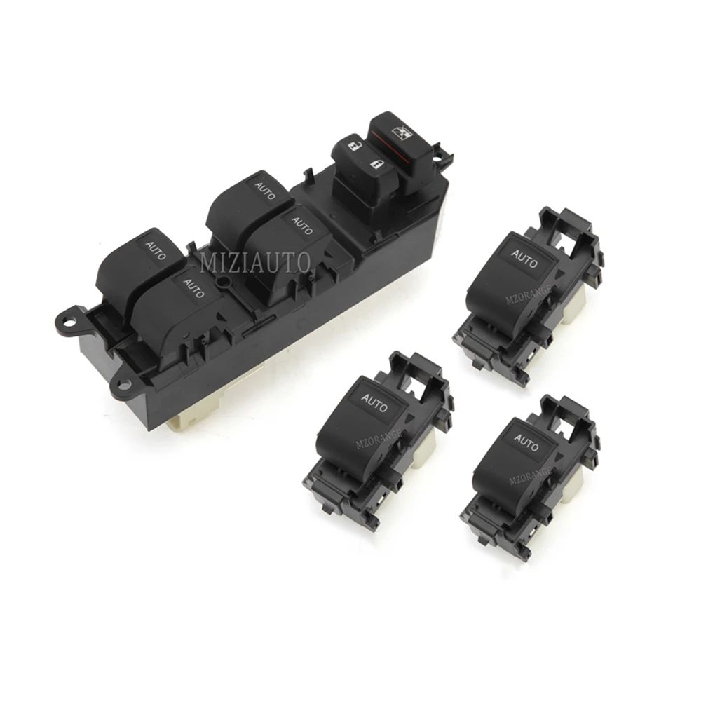 

Светодиодный переключатель управления стеклоподъемником для Toyota Tundra 2007 2008 2009 2010 2011 2012 2013-2021, сторона водителя, левая сторона, автоматическое вниз/вверх