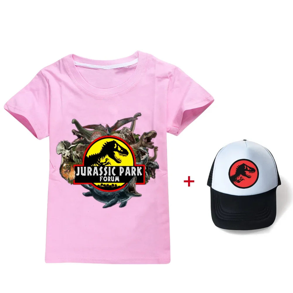 Лидер продаж 2024 футболка на день рождения с мультяшным изображением Юрского